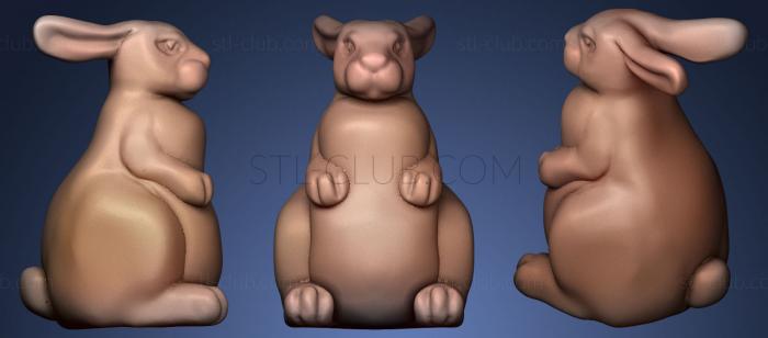 3D model Rabbit 2 (STL)